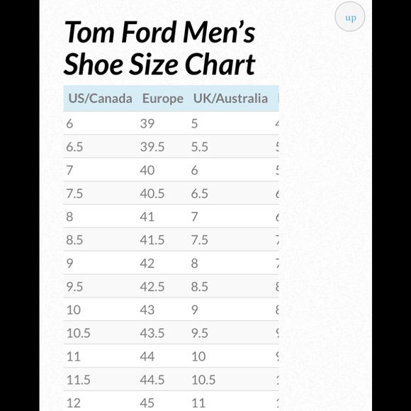 Chaussure Homme Taille Anglaise Pointure 45 En Uk TOM FORD Leather